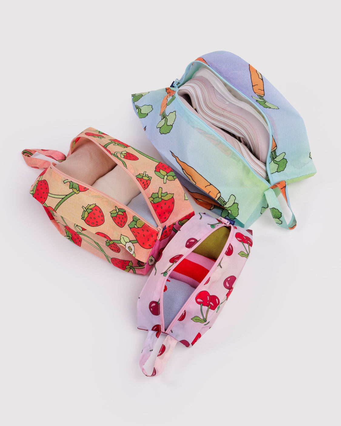 3D Zip Set - Carrots & Berries - Daily Storage Set