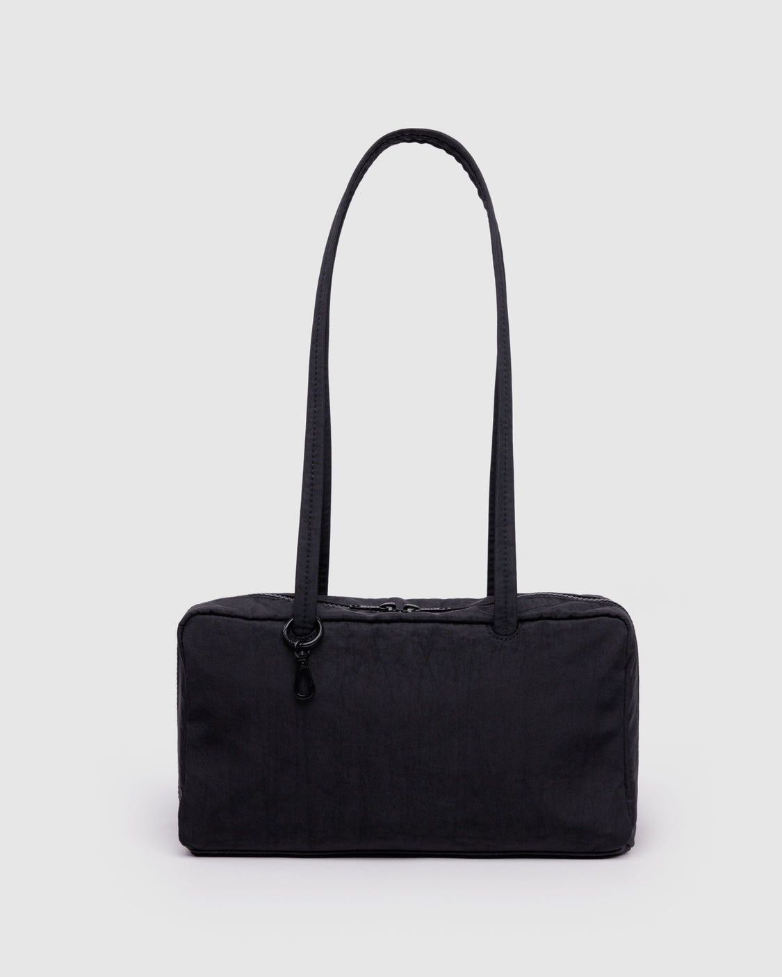 Nylon Bowler Bag - Black - Daily Everyday Choice