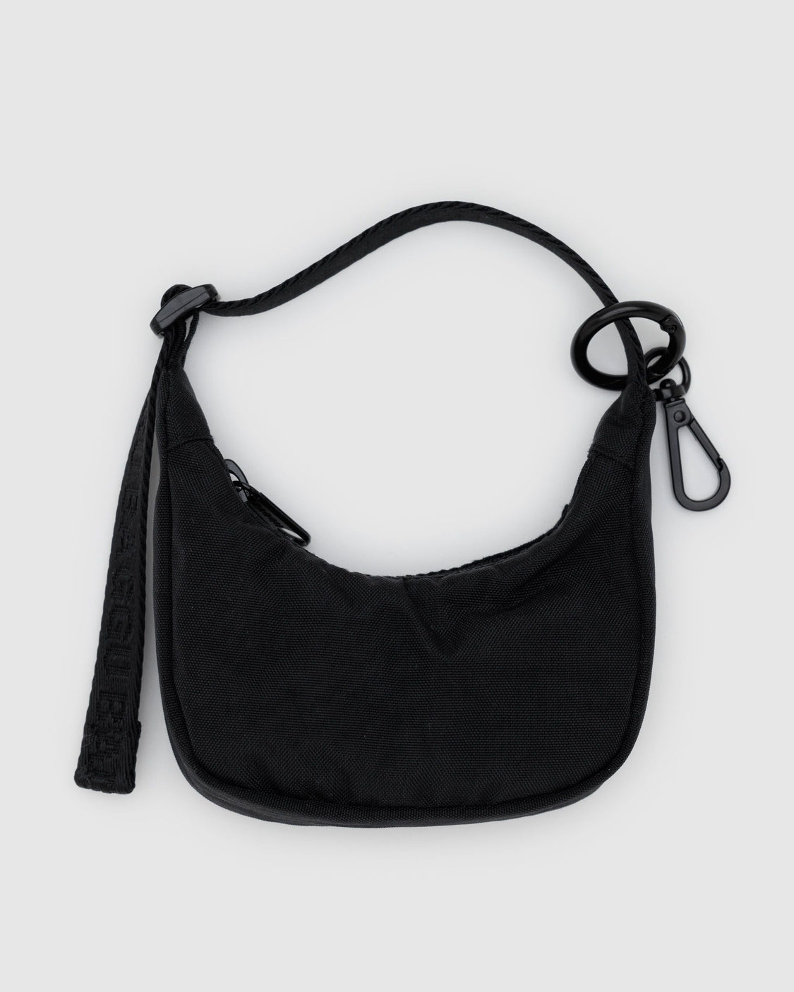 Crescent Bag Charm - Black - Bright Carry Charm