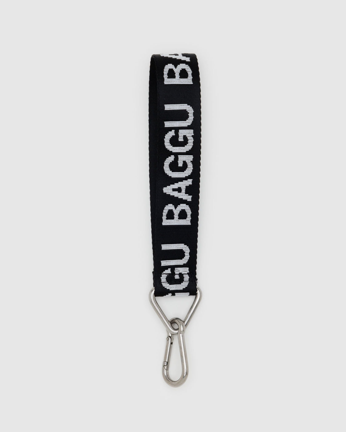 Logo Keychain - Black and White - Modern Key Clip