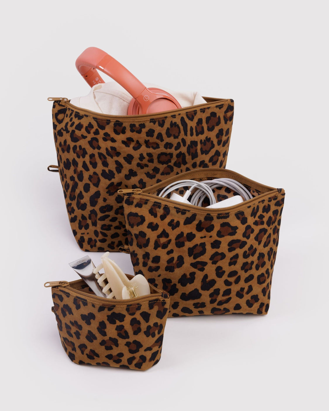Go Pouch Set - Leopard - Classic Organizer