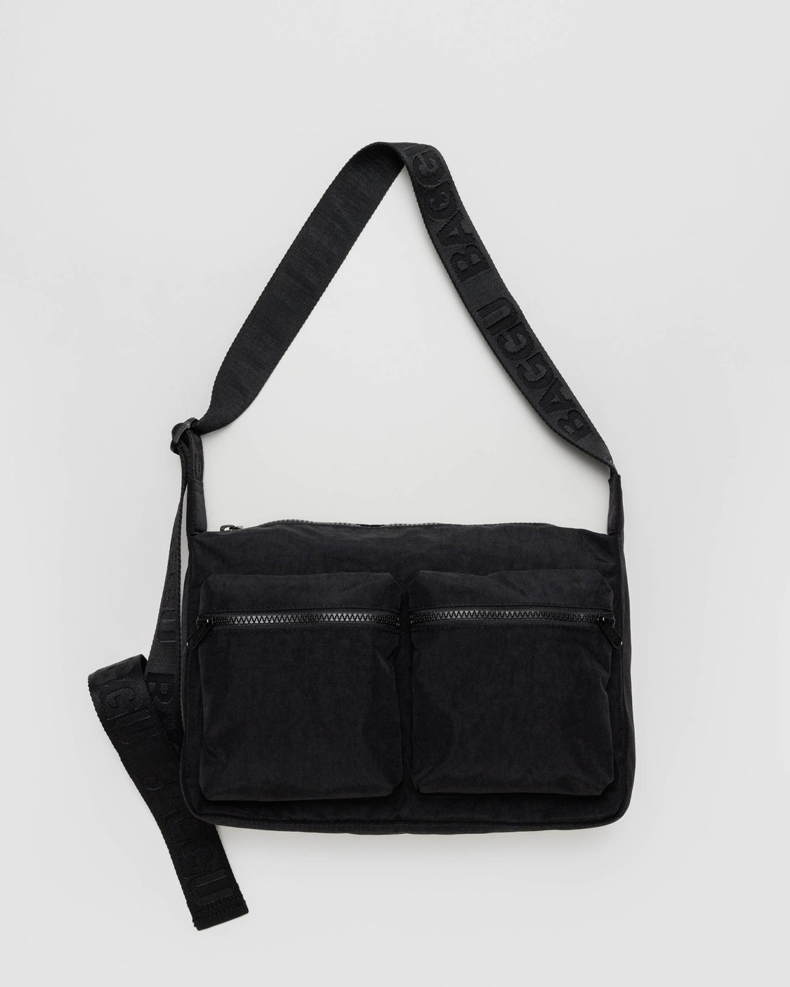 Medium Cargo Crossbody - Black - Essential Tote
