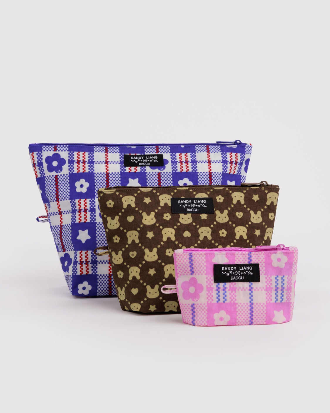 Go Pouch Set - Sandy Liang - Simple Utility Trio