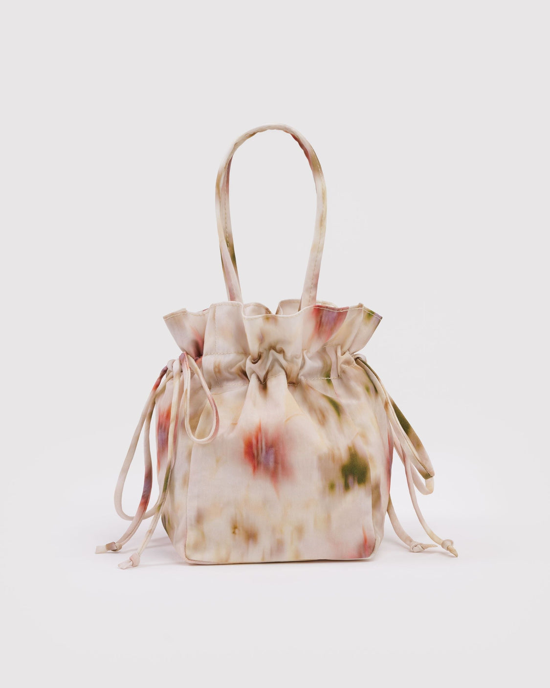 Nylon Drawstring Bag - Abstract Floral - Easy Ready