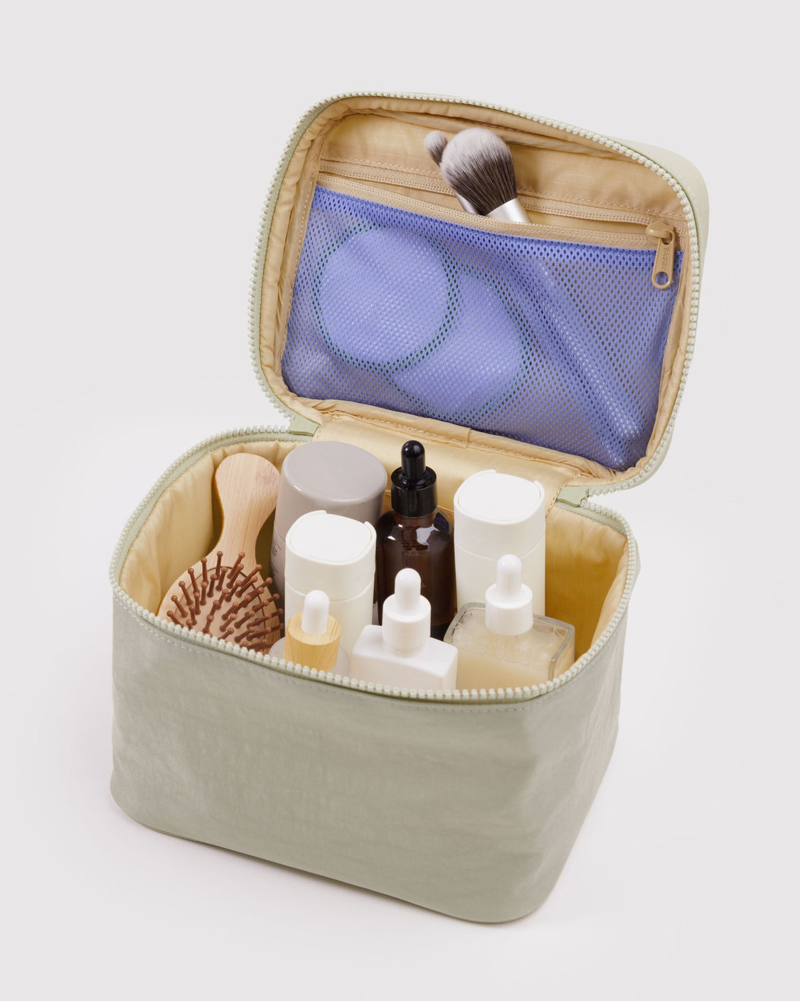 Large Cosmetic Case - Celadon - Premium Storage Pack